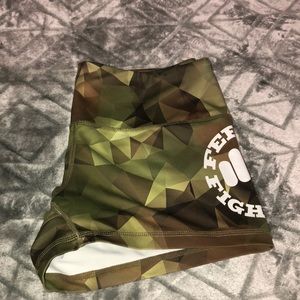 Feed Me Fight Me Spandex Shorts
